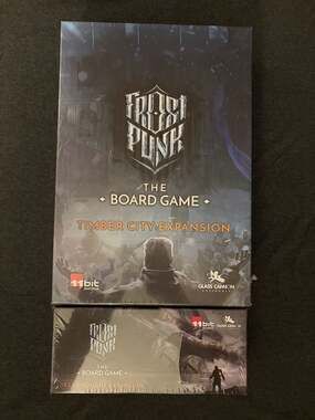 Frostpunk: The Board Game Timber City Expansion and Dreadnought Expansion Bundle